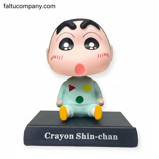 Crayon Shin-chan Bobblehead Figure | Funny Car Dashboard & Desk Toy