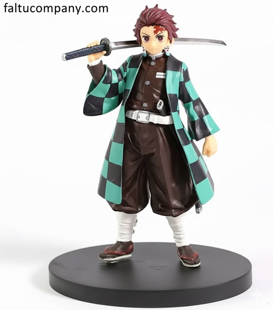 Tanjiro Kamado Standing Action Figure (15cm) | Demon Slayer Hero